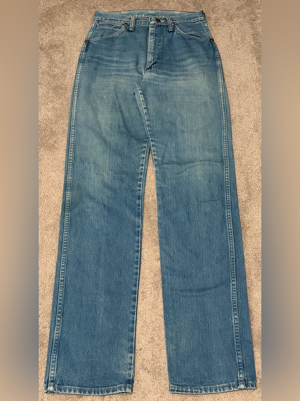 VTG Wrangler Men’s Jeans 29x36 Fits 28x36 Regular Fit 13MWZ Made In USA